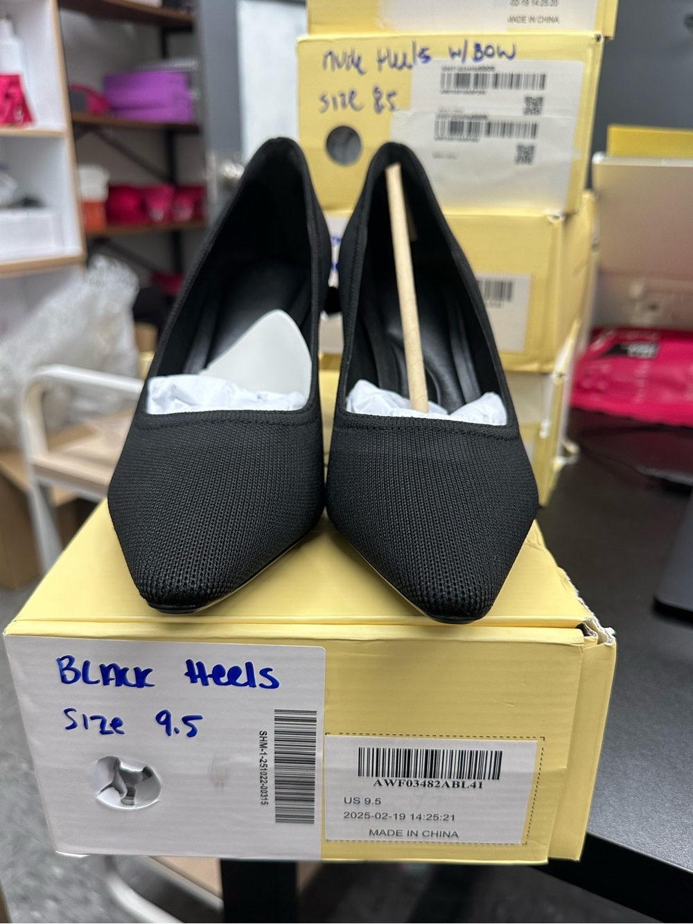 COSYISLAND black heels